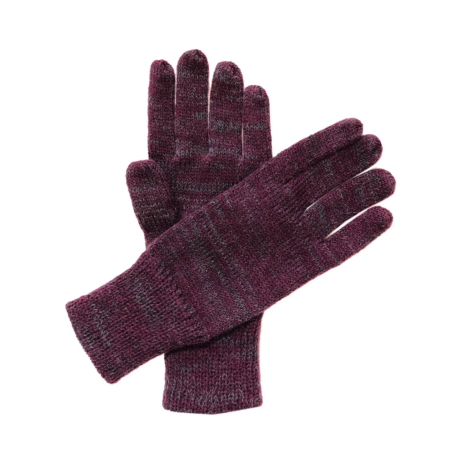 Gloves - Pixel - Eggplant - Women