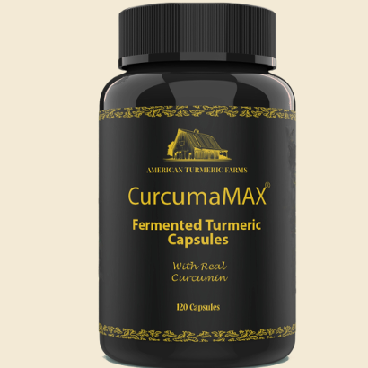 Boost Your Vitality with 6X Curcumin Power in CurcumaMAX Fermented Turmeric Capsules - 120 capsules
