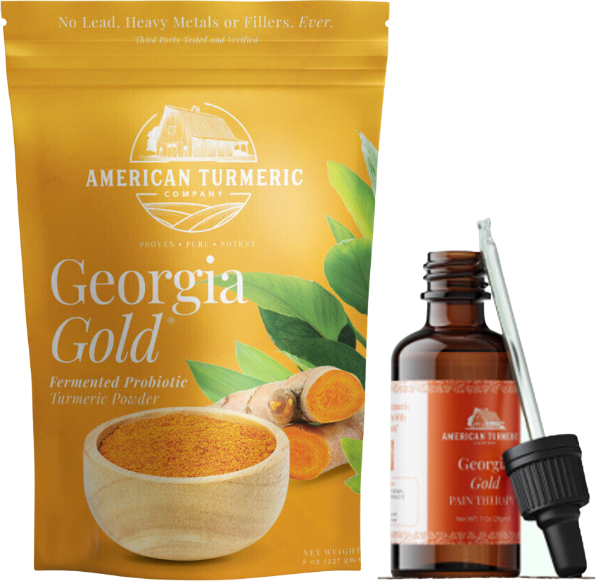 Product Bundle-Georgia Gold Fermented Turmeric Powder and Fermented Turmeric Oil
